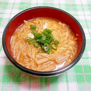 えのき＆卵とじインスタントラーメン